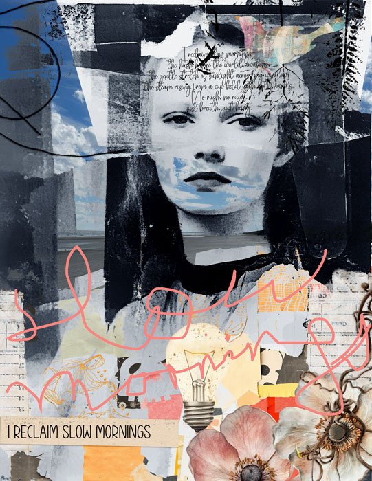 December Art Journaling Members Challenge