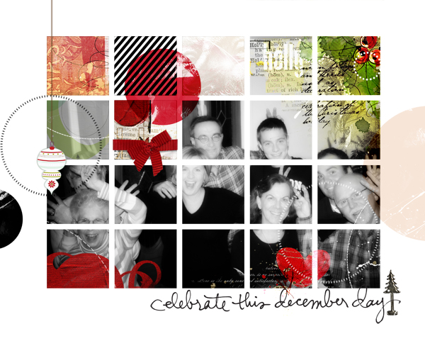 December Calendar Page