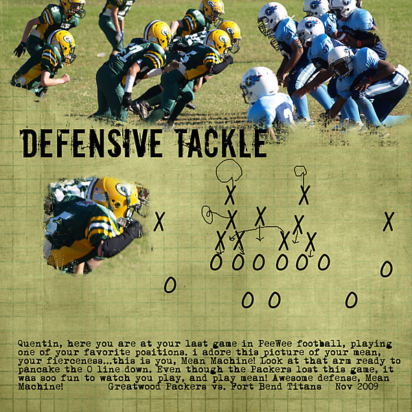 defensive tackle