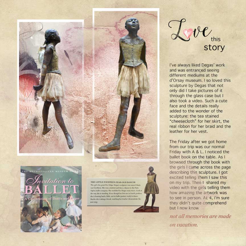 Degas Ballerina @ muse d'Orsay (Anna color challenge 5/25-6/07)