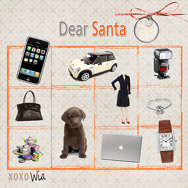 Designer Spotlight Challenge - Dear Santa