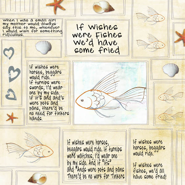 Designer Spotlight Challenge - If Wishes were Fishes