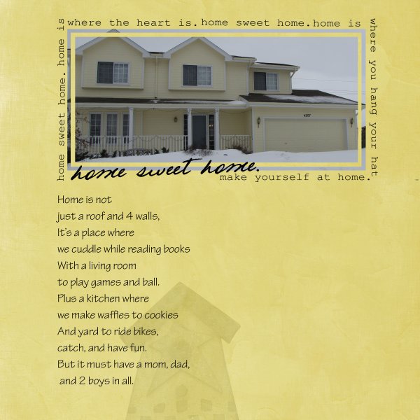 Designer Spotlight:  Home Sweet Home
