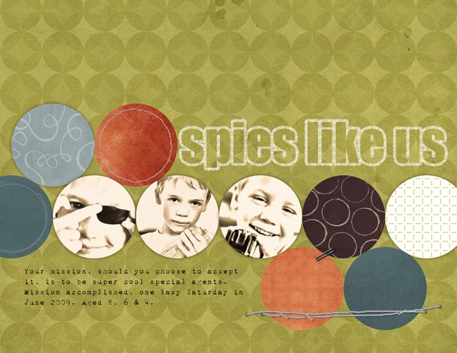 DESIGNS by Lili Spotlight - Spies Like Us