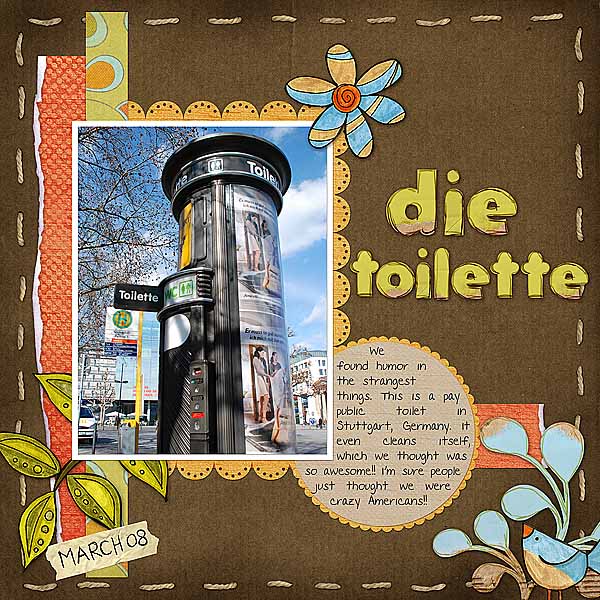 Die Toilette