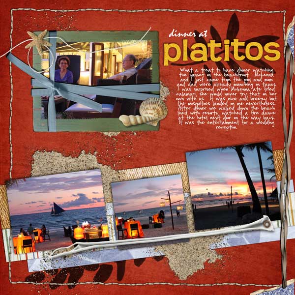 Dinner at Platitos