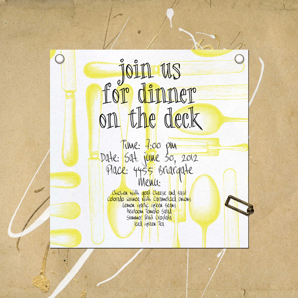 Dinner Invitation