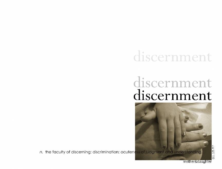 Discernment