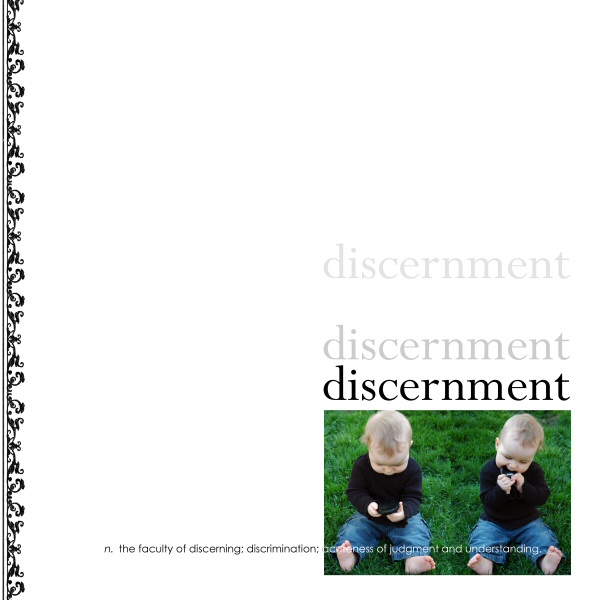 discernment