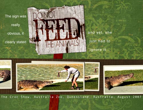 Do NOT Feed the Animals