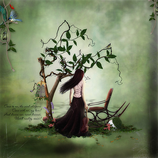 Dream in Old Garden