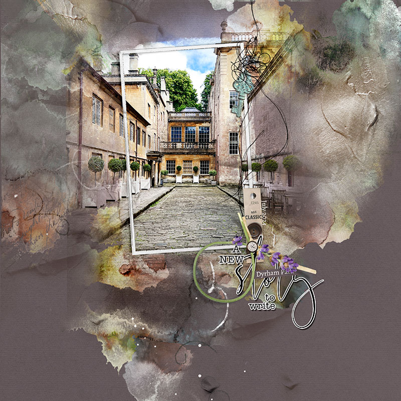 Dyrham Park | Oscraps Digital Scrapbooking and Artist Community