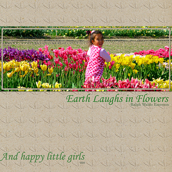 Earth Laughs in Flowers