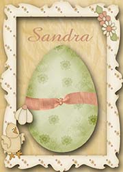 Easter ATC placecard