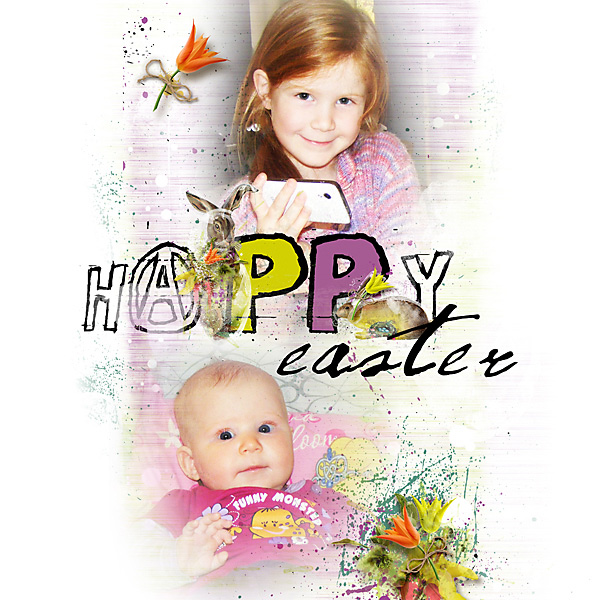 Easter Greetings with Petra and Panna