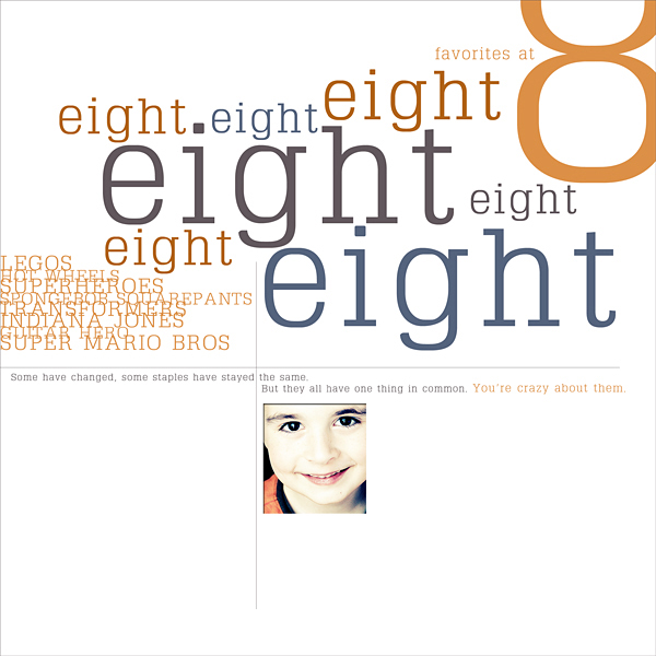 eight favorites at 8