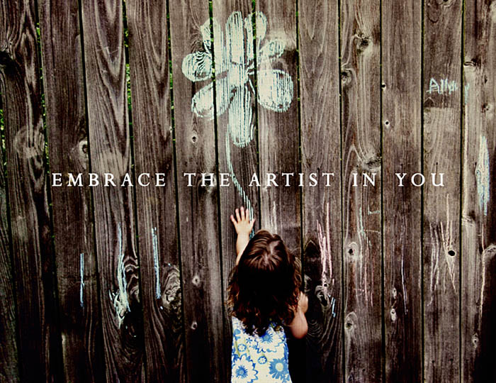 embrace the artist