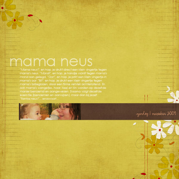 Engelse Werk - mama neus