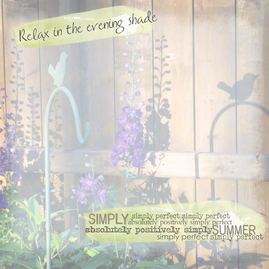 evening shade
