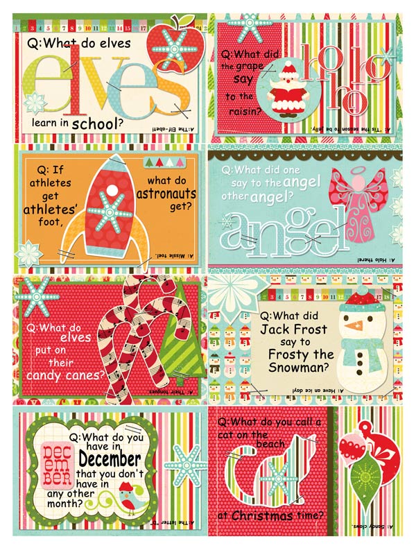 Everybody Loves Christmas Lunchbox Notes