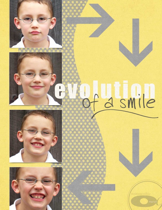 evolution of a smile