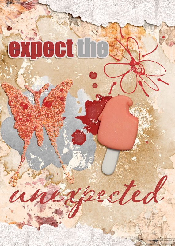 Expect the Unexpected - ATC 1 - 100 Day Project