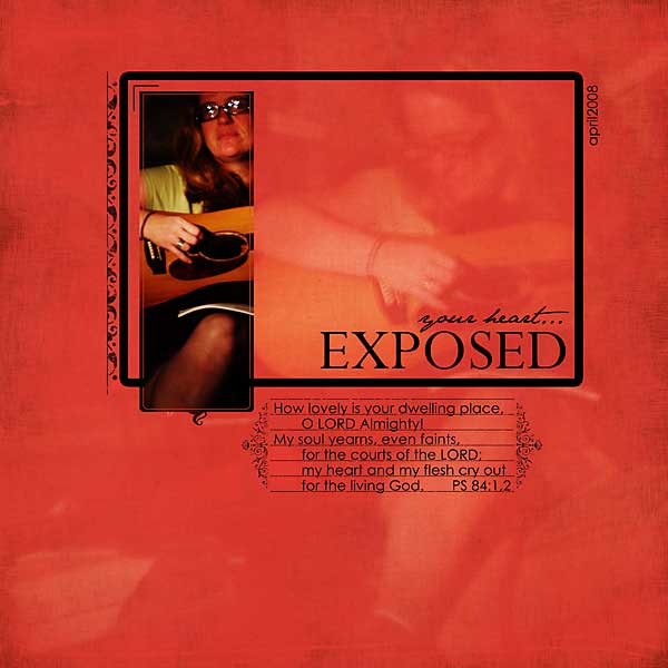 exposed heart