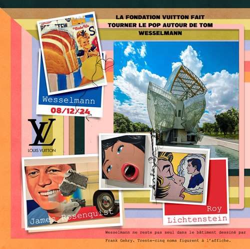 exposition Pop Art à la FONDATION VUITTON  Paris