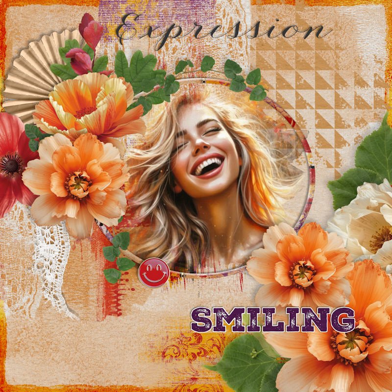 Expression smiling