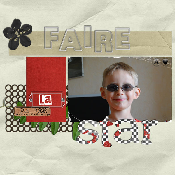 Faire la star