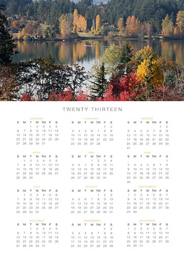 Fall Calendar