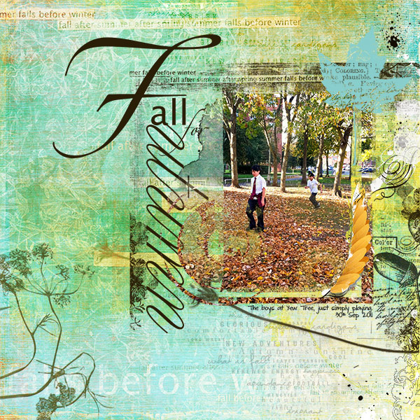 Fall For Autumn (Web Inspiration Challenge)