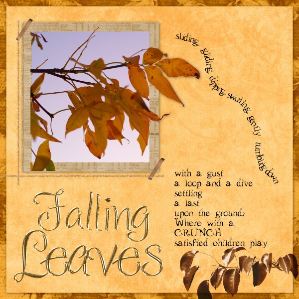 Falling leaves