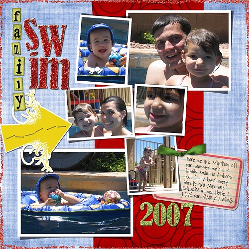 family swim
