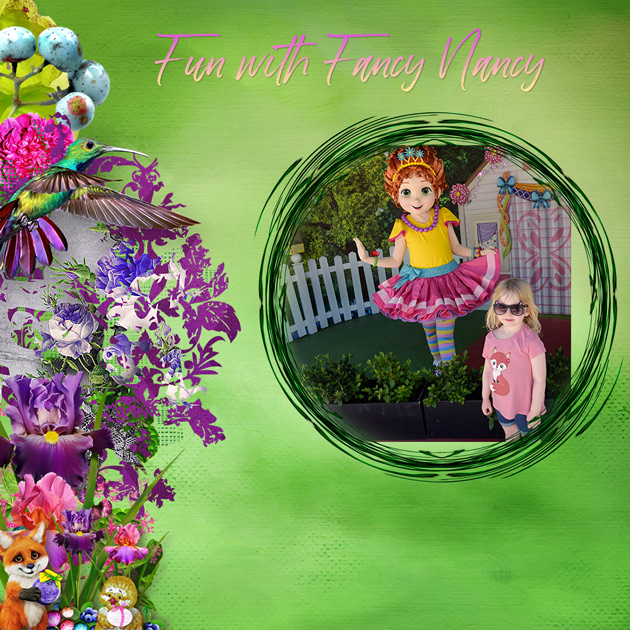 Fancy Nancy-Border Challenge