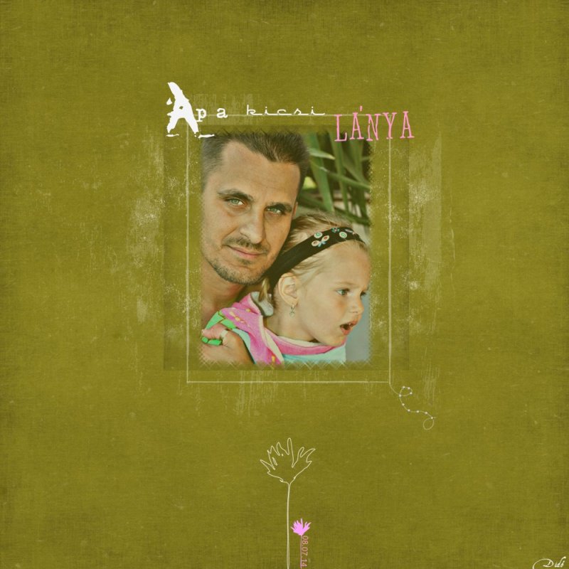 father's little daughter:-)