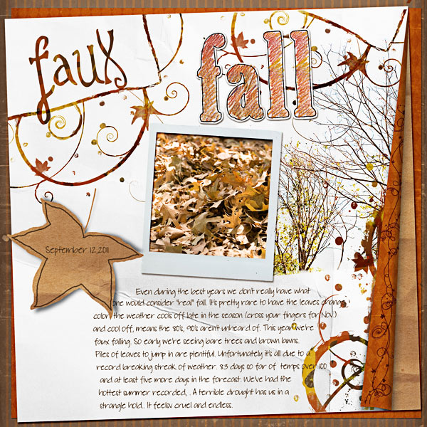 faux fall