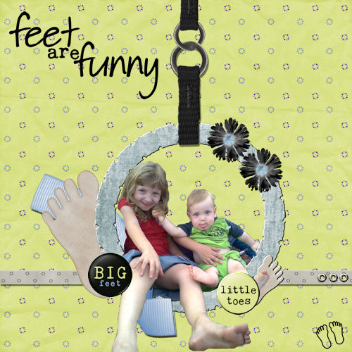 Feet are funny
