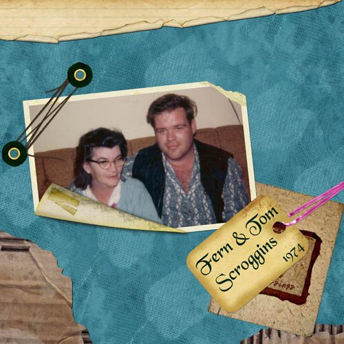 Fern & Tom Scroggins-1974