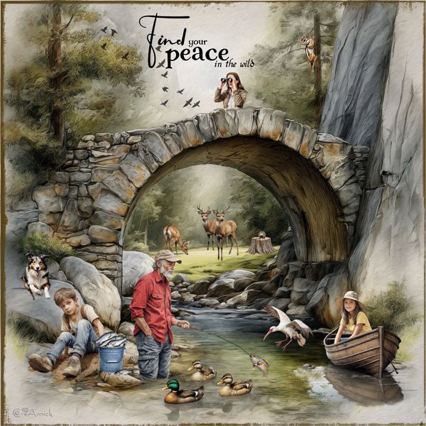 Find your prace in the wild...