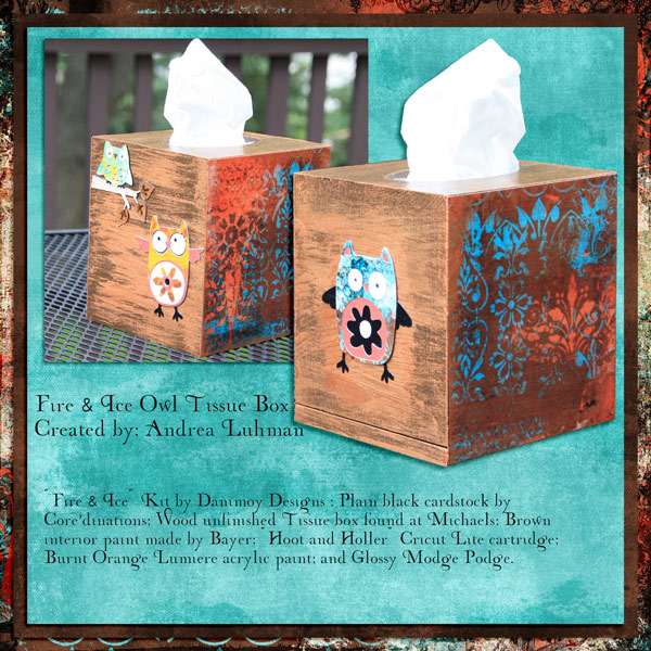 Fire & Ice Hybrid tissue box