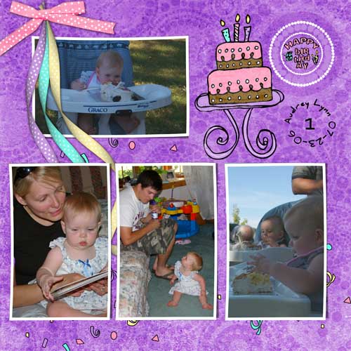 First Birthday - Audrey