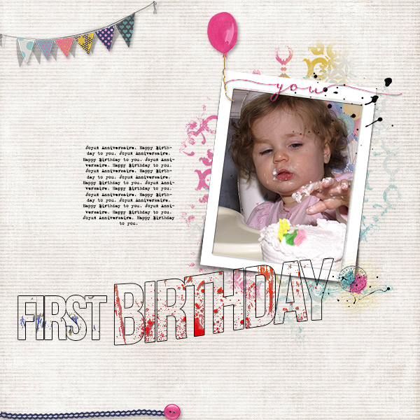 First Birthday