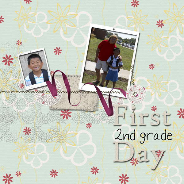 First Day of 2nd Grade