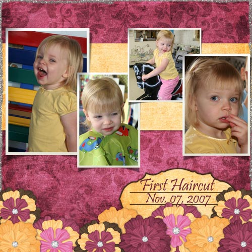 First Haircut - Audrey