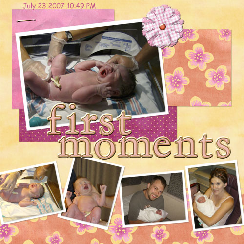 First Moments
