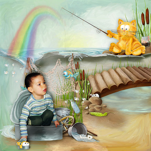 'Fishercat Story' by Shayarka Designs