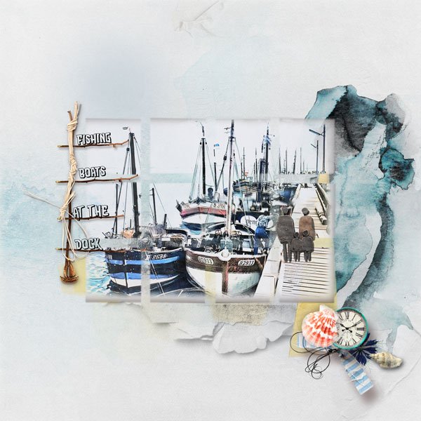 fishing boats at the dock
