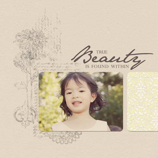 Five Things Challenge - True Beauty