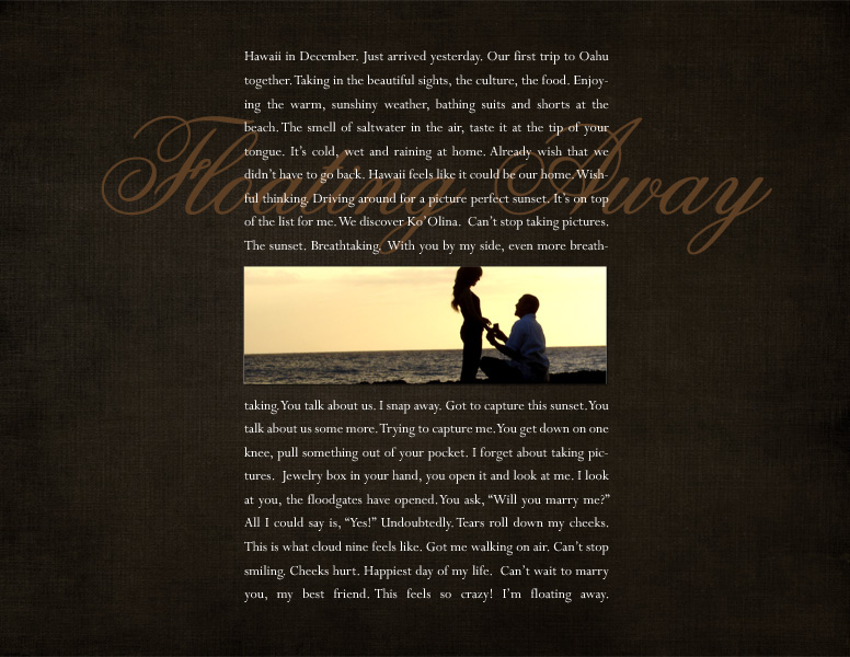 floating away ~ taylormade challenge